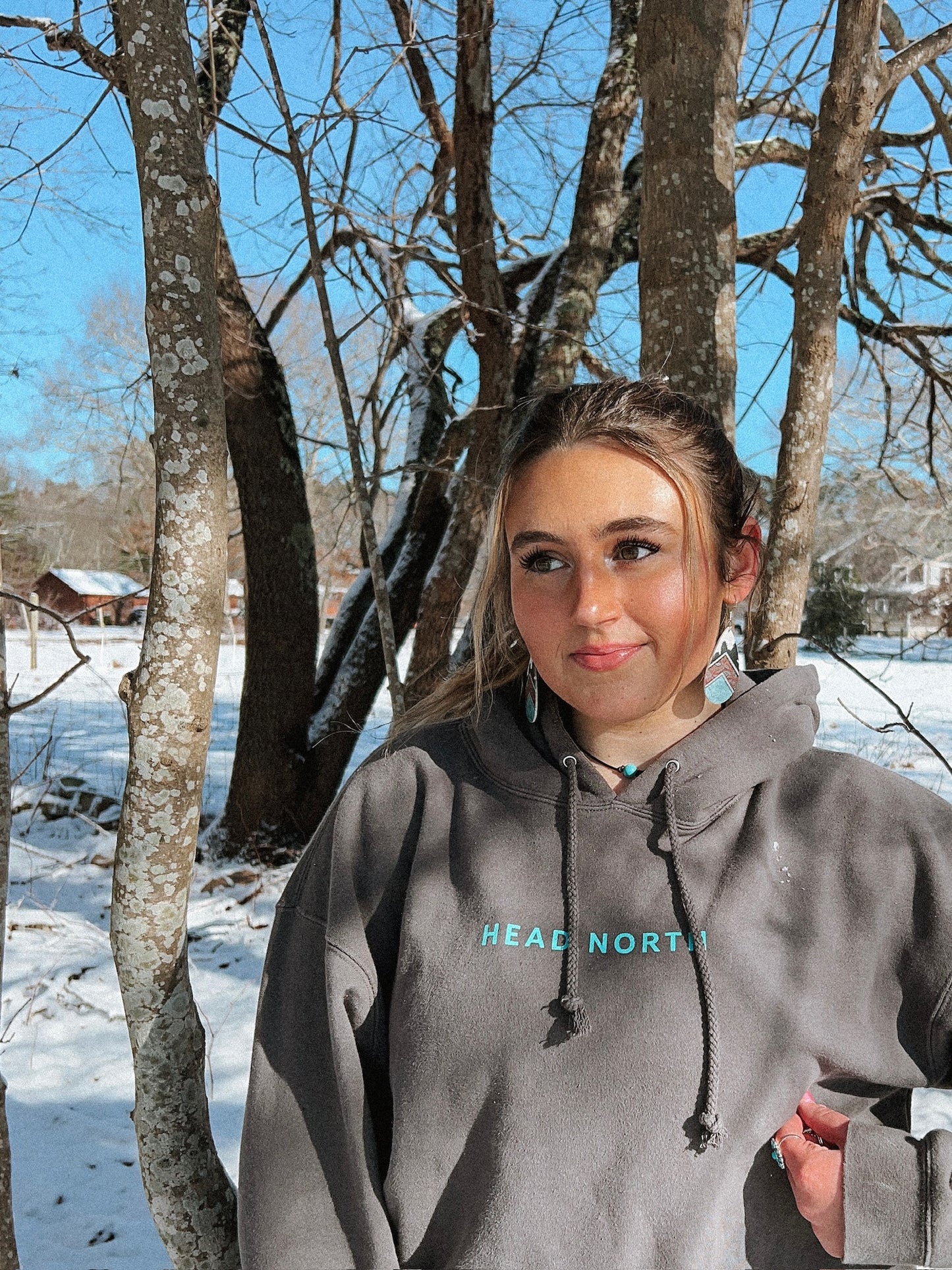 Head north hoodie
