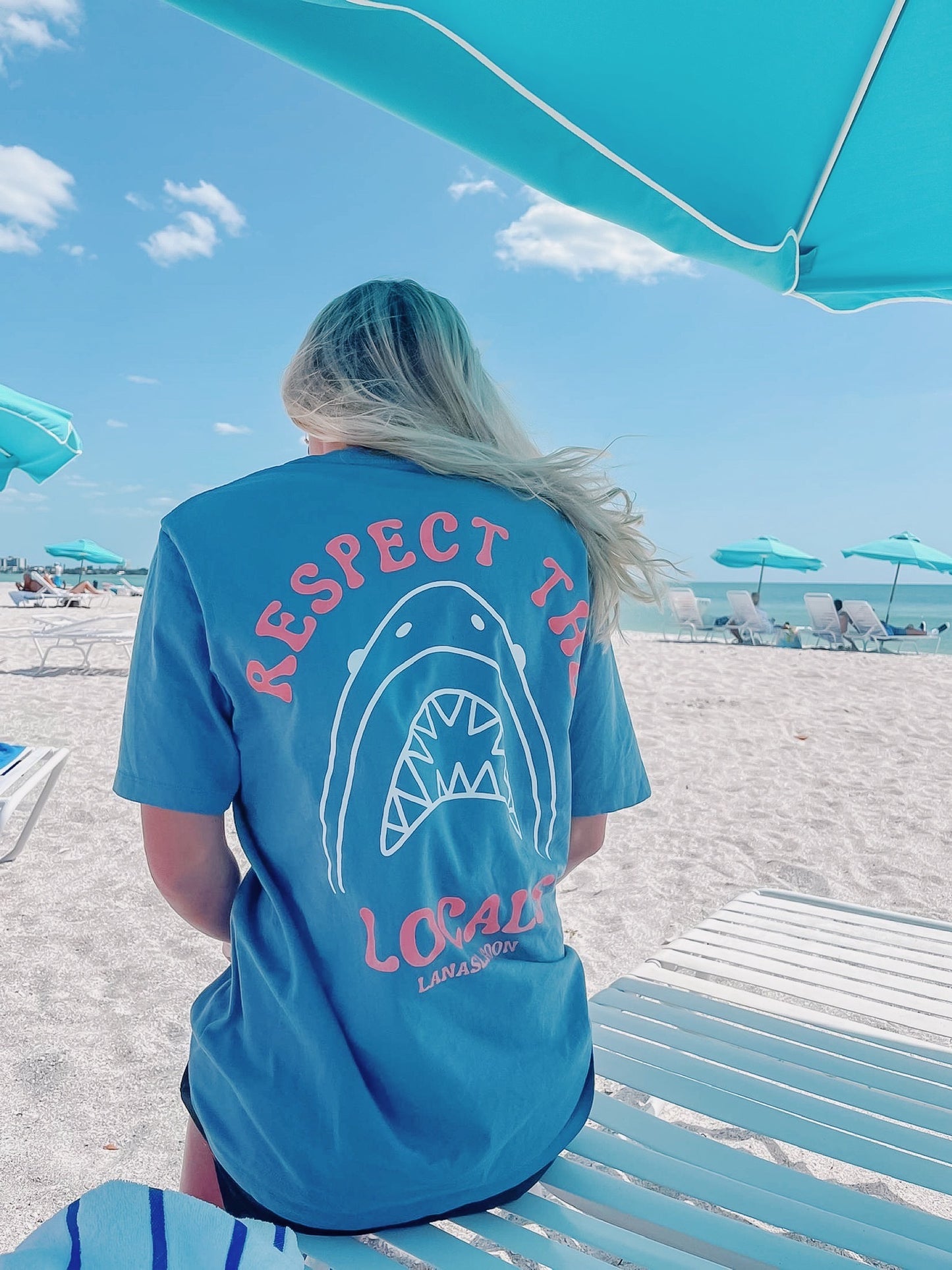 respect the locals tee