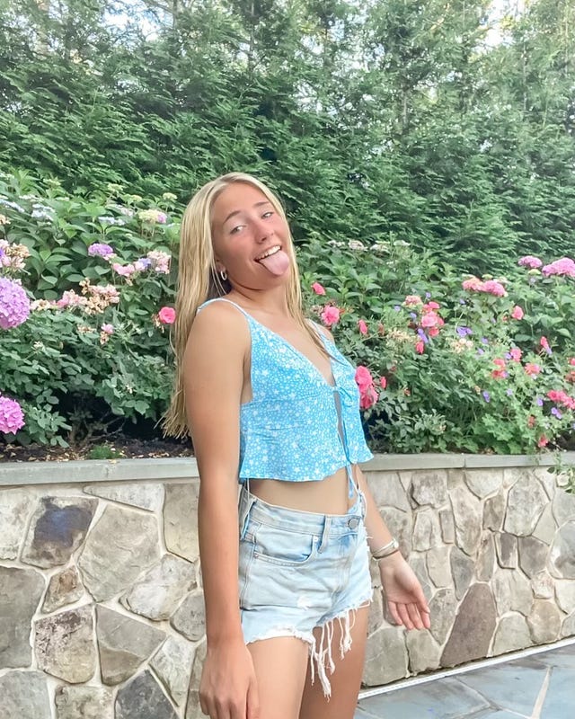 lila tie tank top